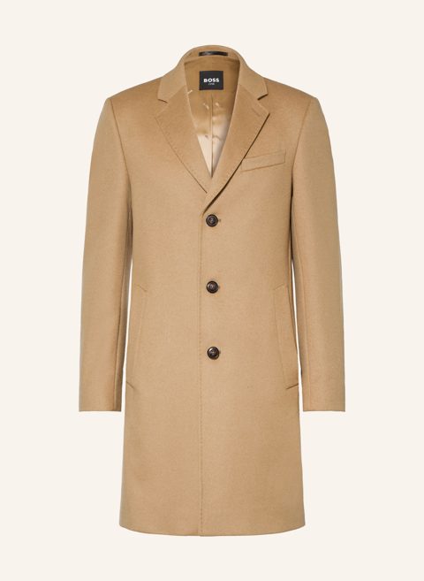 Camel wool coat